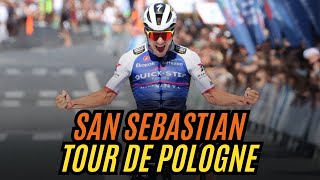 FAVORITI e PERCORSO San Sebastian  Giro di Polonia 2023 [upl. by Aihsirt]