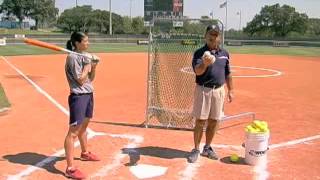 Softball Hitting Drills amp Must Know Batting Tips [upl. by Aisatsanna]