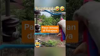 Pagi2 dah karaoke lagu ni potong terus la 😂 memes pasarikhwan abuya shorts [upl. by Gnut]