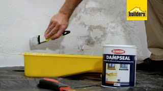 Stop Damp Coming Through Your Walls With Dampseal [upl. by Odnavres627]