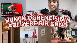 HUKUK ÖĞRENCİSİNİN ADLİYEDE BİR GÜNÜ ⚖️ İş Mahkemesi  hukuk dersleri [upl. by Lach660]