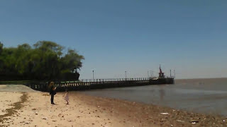 Playa de Martínez En el Parque de la Ribera Tren de la Costa Estación Anchorena Y Muelle [upl. by Ynnod796]