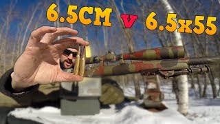 Custom 65x55 Swede Testing Reloaded Ammo [upl. by Benedikta593]