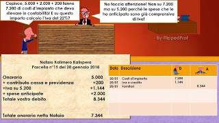 Economia aziendale Impariamo a comprendere la parcella del professionista e i costi dimpianto [upl. by Enidlareg]