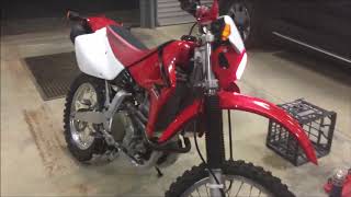 First Start XR650R [upl. by Htabazile]