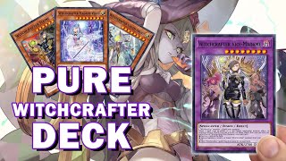 PURE WITCHCRAFTER DECK BUILD  FEBRUARY 2023 [upl. by Ahsinet]