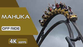 Mahuka Walibi RhôneAlpes 2024 Off ride4K 60 fps [upl. by Siward]