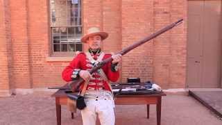 Loading and firing the Flintlock musket [upl. by Alby500]