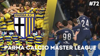 carpentier is back matchday 4 ucl away to donetsk  parma calcio master league pes 2017 72 [upl. by Salli]