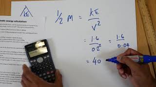 Kinetic Energy Part 2  Calculating Mass [upl. by Eimar905]