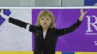 Alexander Plushenko son of Evgeni Plushenko 6 years Michael Jackson Medley 14042019 [upl. by Hellman606]