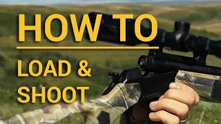 How To Load amp Shoot Your CVA Muzzleloader [upl. by Eerej]