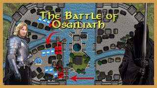 The Lord of the Rings The Return of the King  The Battle of Osgiliath Animated Documentary [upl. by Atsyrk]