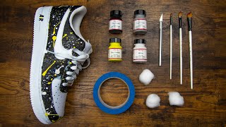 How To Customize Nike AF1s 🎨👟 EASY [upl. by Otanutrof221]