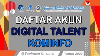 Daftar Akun Digital Talent  Kominfo [upl. by Hertberg916]