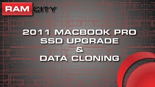 2011 MacBook Pro SSD Upgrade with Data Cloning Procedure [upl. by Aura]