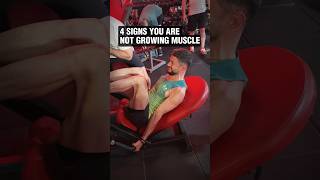 4 Signs You Are NOT Growing Muscle [upl. by Willem]