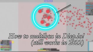 How to multibox in diepio still works in 2022 [upl. by Siletotsira]