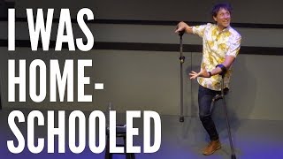 I WAS HOMESCHOOLED 🏠 😂 Josh Sundquist Standup [upl. by Resay]