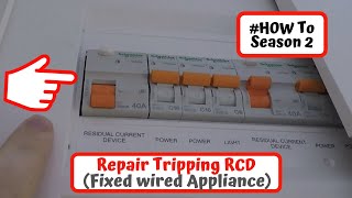 How To Diagnose and Fix a Tripping RCD [upl. by Sibbie425]