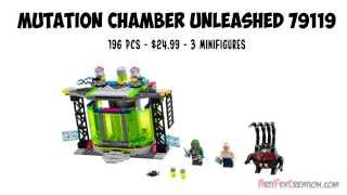 MUTATION CHAMBER Unleashed 79119 Lego Teenage Mutant Ninja Turtles Animated Building Review [upl. by Imoian268]