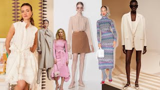 The Latest PreFall 2024 Fashion Collections Monique Lhuillier Antonio Marras Missoni amp More [upl. by Redle]