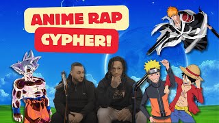 KINGS OF ANIME RAP CYPHER  DizzyEight ft VI Seconds Jamar Rose Mix Williams amp Geno Five REACTION [upl. by Belanger]