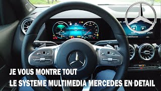 SYSTEME MULTIMEDIA MERCEDES EN DETAIL  Toutes les fonctions et personnalisations [upl. by Etnovad]