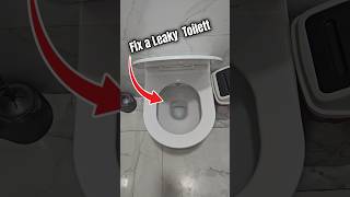 How To Fix a Leaky Toilet Tank  How to Stop a Runing Toilet Tank shortsplumbing howtodiy asmr [upl. by Boyer731]