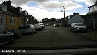 Dashcam through Dalbeattie Dumfries amp Galloway 2014 [upl. by Nileuqcaj]