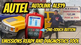 Ready for Yearly Car Vehicle State inspection Use the Autel Autolink AL319 Scan and diagnostic tool [upl. by Otreblide]