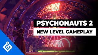 Psychonauts 2 Exclusive Look At New Level Gameplay 4K [upl. by Peadar]