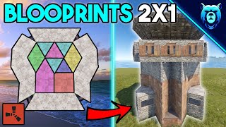 Blooprints PERFECT 2x1 Expansion  Rust Base Design 2024 [upl. by Gruchot]