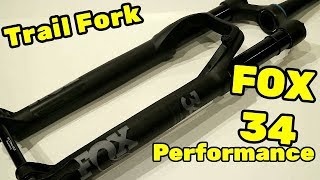 Fox 34 Performance Series with Fit Grip Damper 275 275 [upl. by Beore]