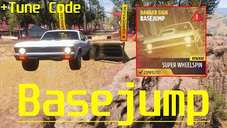 Basejump Danger Sign Chevy Nova B700  Tune Code  Forza Horizon 5 [upl. by Annodas588]