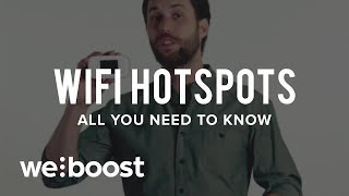 Wifi Hotspots  All You Need To Know  weBoost [upl. by Solegna66]