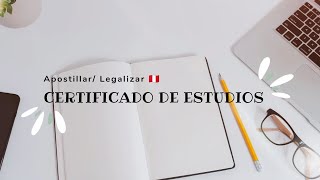 Apostilla tu certificado de estudios [upl. by Enoch]