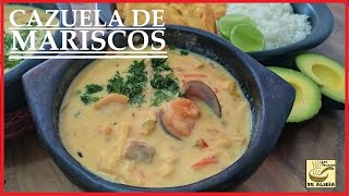 CAZUELA DE MARISCOS  RECETAS COLOMBIANAS [upl. by Dulce]