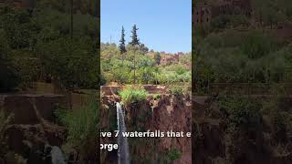 Ouzoud Waterfall view from the top  Morocco Azilal [upl. by Eiruam27]