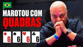 As MELHORES QUADRAS dos EPTs  Pokerstars Brasil [upl. by Ydroj]