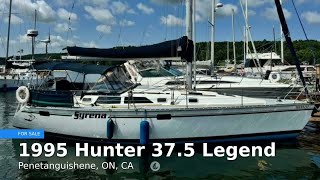 1995 Hunter 375 Legend for sale in Penetanguishene ON CA [upl. by Calica464]