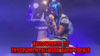 Ashnikko  Halloweenie III Seven Days Official Instrumental With Backing Vocals [upl. by Radburn]