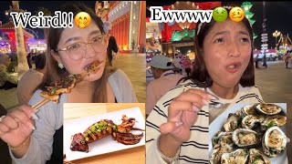 TRYING WEIRD FOOD IN DUBAI 😱🥴😆 Nepali  Supriya Gurung [upl. by Hacker520]