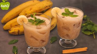 Cómo hacer licuado de plátano sin leche 🍌 El mejor jugo casero Adelgazar sin hacer dietas [upl. by Nnairret]