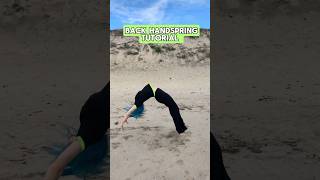 5Step Back Handspring Tutorial 🤸‍♀️✨ acrobatics easy tutorial [upl. by Kirk80]