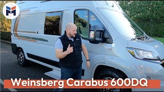 Weinsberg Carabus 600DQ Review  WeBuyAnyMotorcaravancom [upl. by Lippold950]