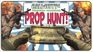 Call of Duty 4 Prop Hunt Claymore Fail KOBE TADA and PWNing Wildcat [upl. by Mona629]