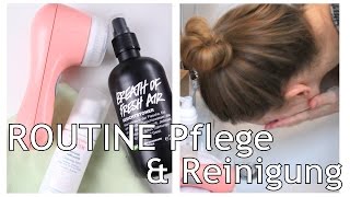 SCHONENDE REINIGUNGS und PFLEGE ROUTINE  trockene empfindliche Haut  Naturkosmetik [upl. by Argella]