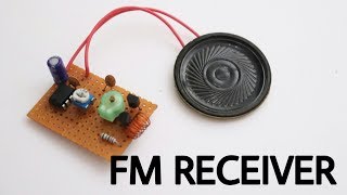 How to make FM Radio receiver at home [upl. by Harcourt337]