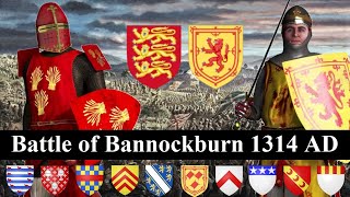 Battle of Bannockburn 1314 AD  First War of Scottish Independence [upl. by Airym473]